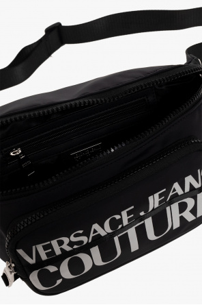 Versace Jeans Couture Two Way Bag Visone Beige Vitello Daino Hirschkalbleder BN2795