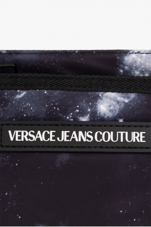 Versace Jeans Couture lace-trim T-shirt dress Rosa