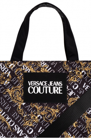 Versace Pat jeans Couture Shopper bag