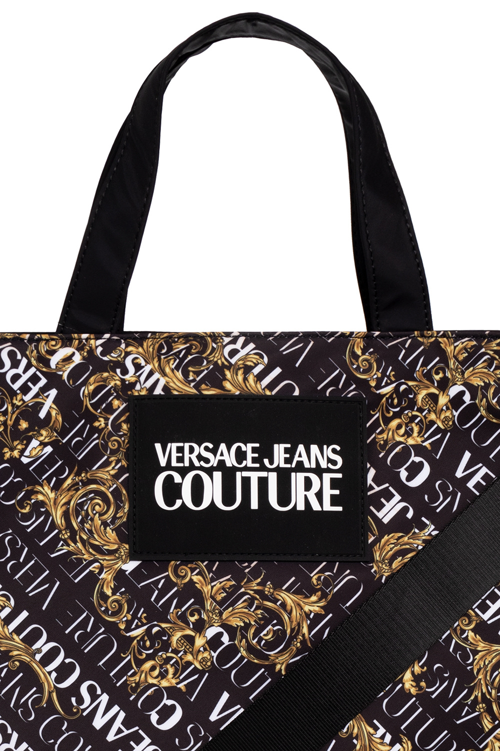 Versace Shoulder jeans Couture Shopper bag