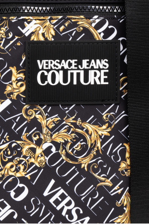 Versace Jeans Couture green straight leg pants