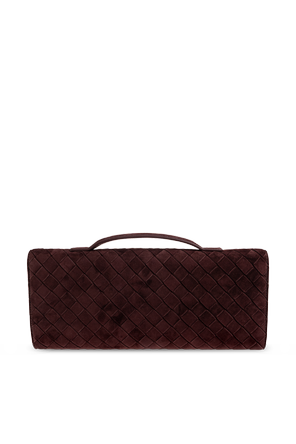 Bottega Veneta Cartera tipo sobre de ante ‘Andiamo Small’