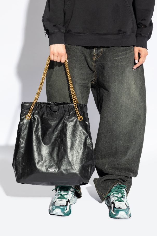 Balenciaga ‘Crush Medium’ Shopper Bag