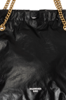 Balenciaga BLACK ‘Crush Medium’ Shopper Bag