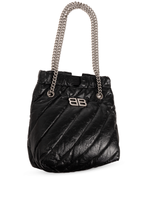 Balenciaga ‘S Crush’ quilted shoulder bag