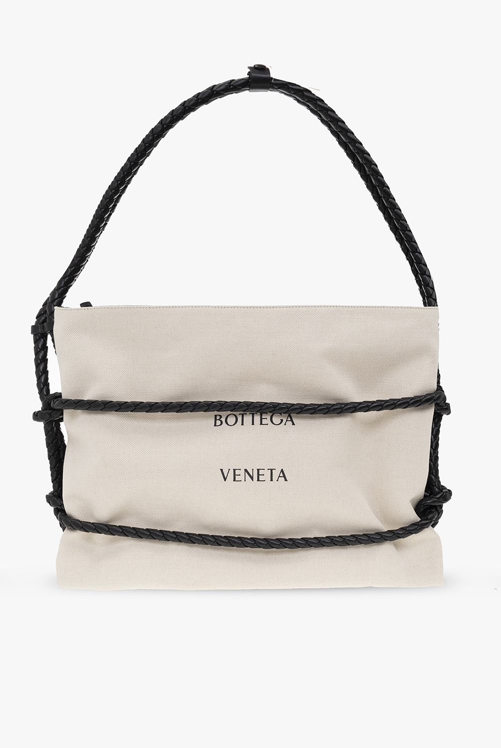 Bottega Veneta® Women's Printed Leather Trousers in Light beige. Shop  online now.