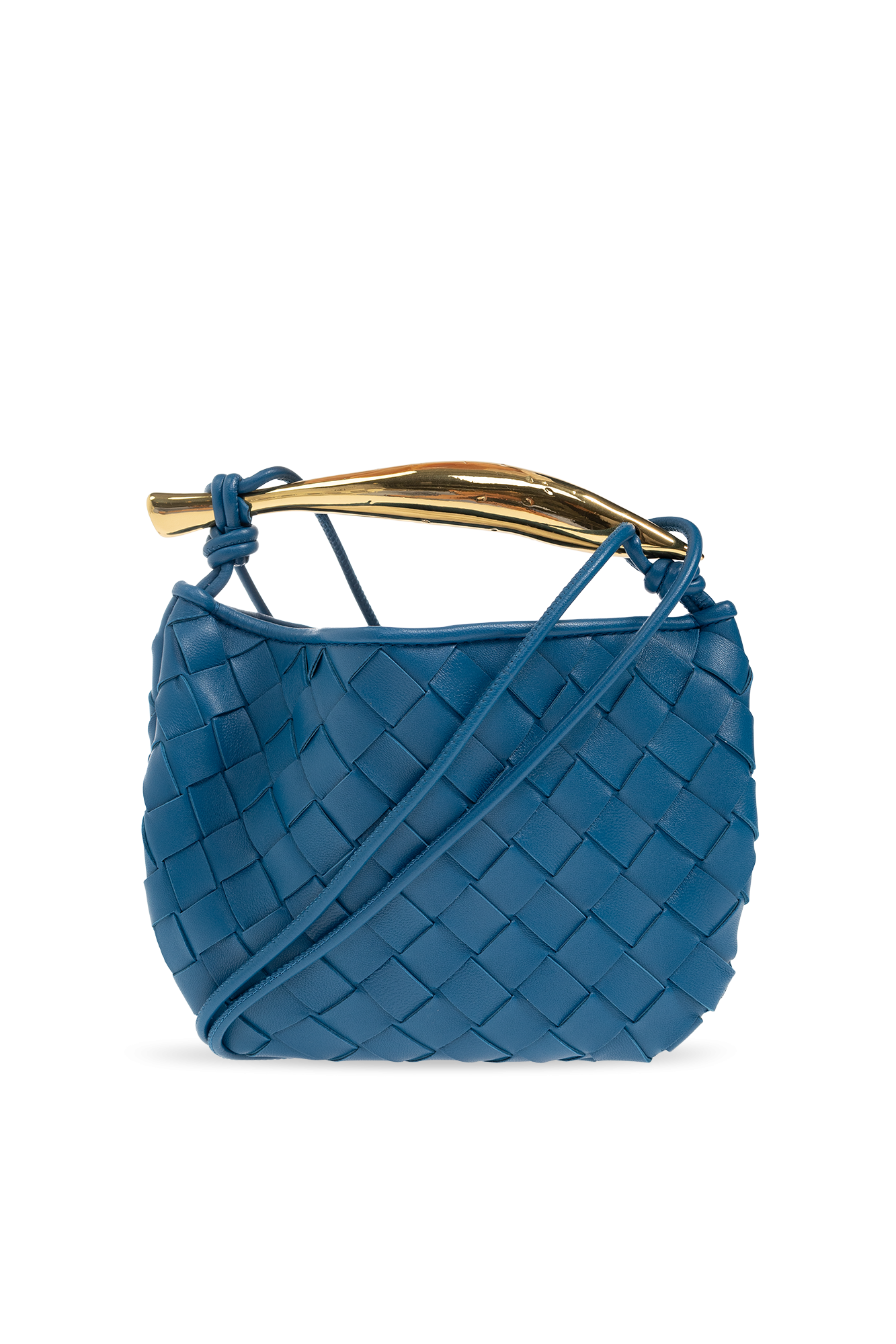 Blue ‘Sardine Mini’ shoulder bag Bottega Veneta - Vitkac GB