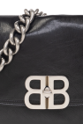 Balenciaga BLACK ‘BB Soft Medium Flap’ shoulder bag