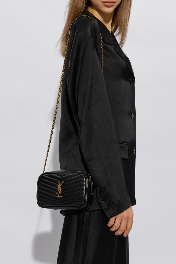 Saint Laurent ‘Lou Mini’ quilted shoulder bag