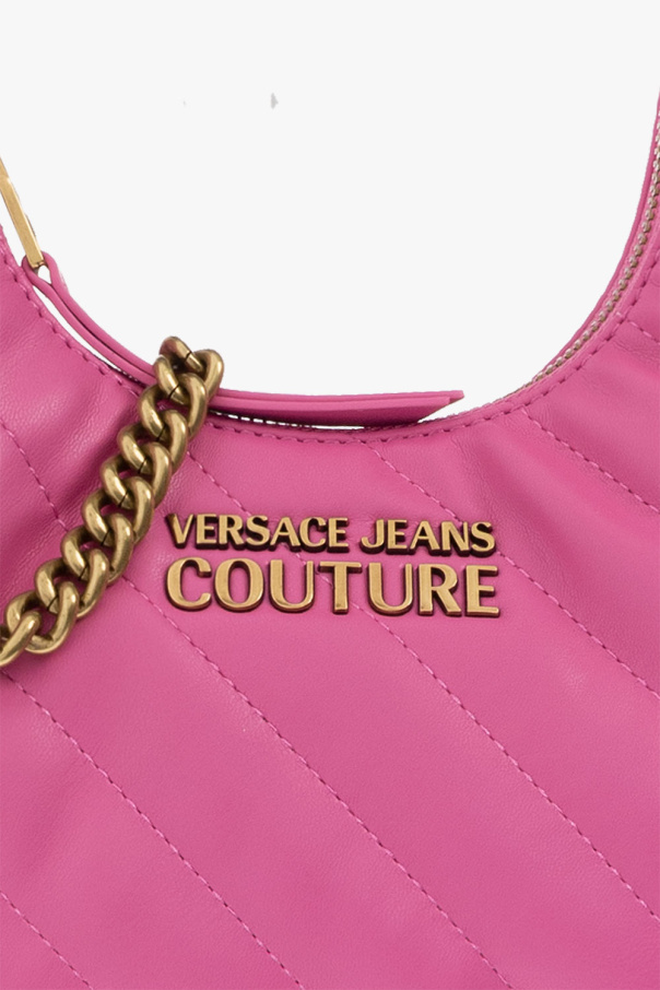 Versace Jeans Couture Iconic Plein velvet shorts