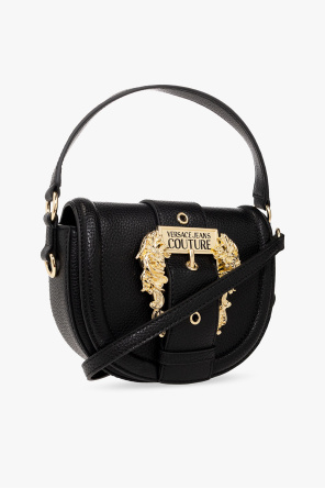 Versace logo jeans Couture Shoulder bag with baroque buckle
