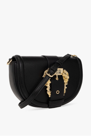 Versace Seamless jeans Couture Shoulder bag with baroque buckle