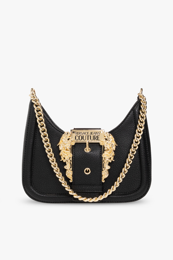 Versace junior jeans Couture Shoulder bag with baroque buckle