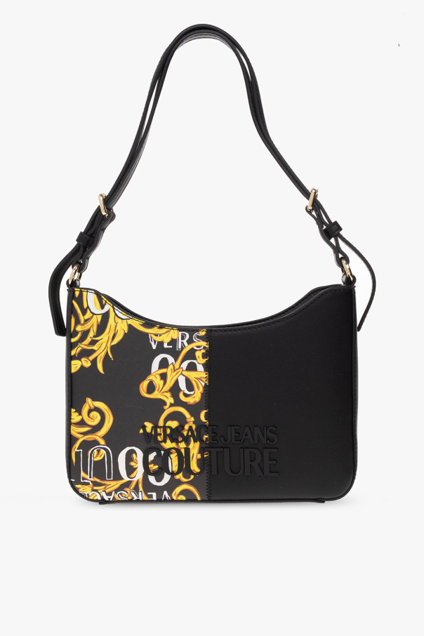 Versace performance-shorts jeans Couture Shoulder bag with ‘Logo Couture’ print