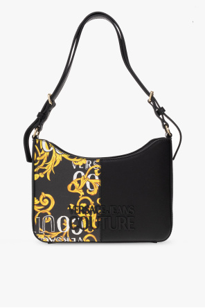 Shoulder bag with ‘logo couture’ print od Versace Jeans Couture