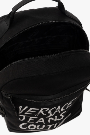 Versace Pack jeans Couture Backpack with logo