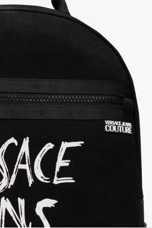 Versace Pack jeans Couture Backpack with logo