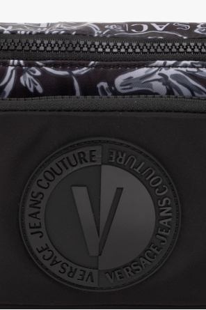Versace Jeans Couture Wzorzysta torba na pas