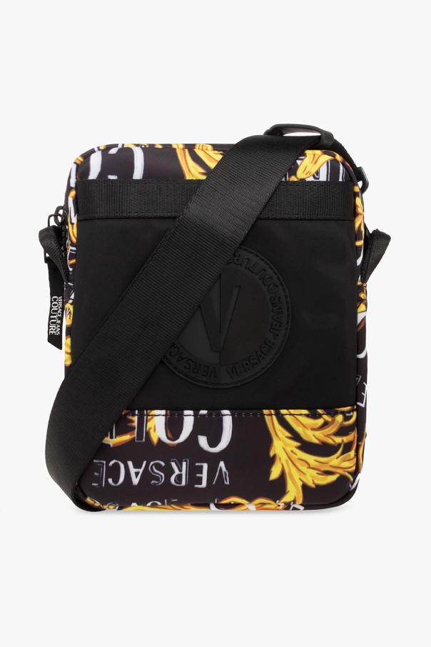 Versace jeans Straight Couture Patterned shoulder bag