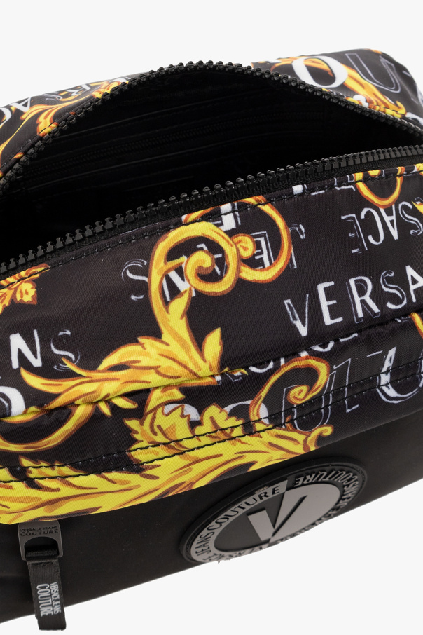 Versace brown Jeans Couture Patterned handbag