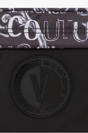 Versace Jeans Couture Wzorzysta torba do ręki