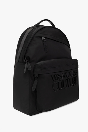 Versace corporate Jeans Couture Backpack with logo
