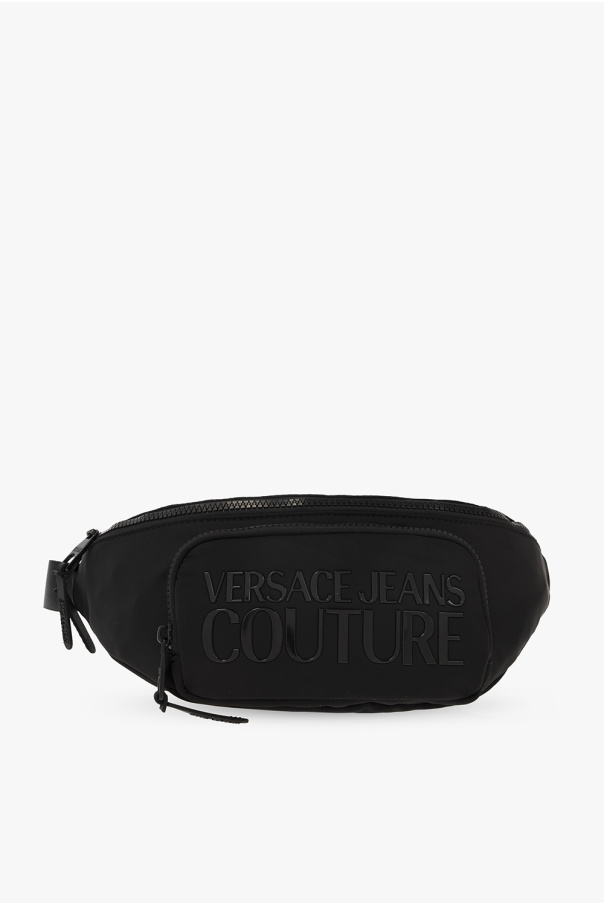 Versace Jeans Couture Print Short Sleeve Wrap Dress