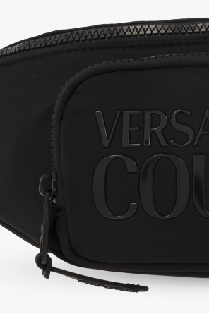 Versace Jeans Couture Print Short Sleeve Wrap Dress