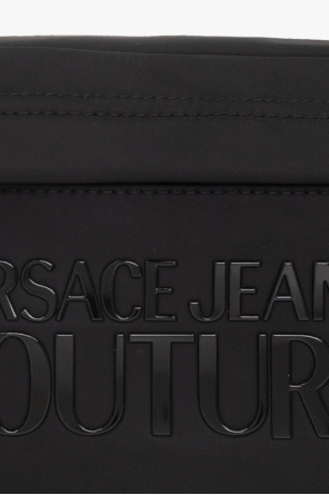 Versace Jeans Couture sacai balloon-sleeve shirt dress Schwarz