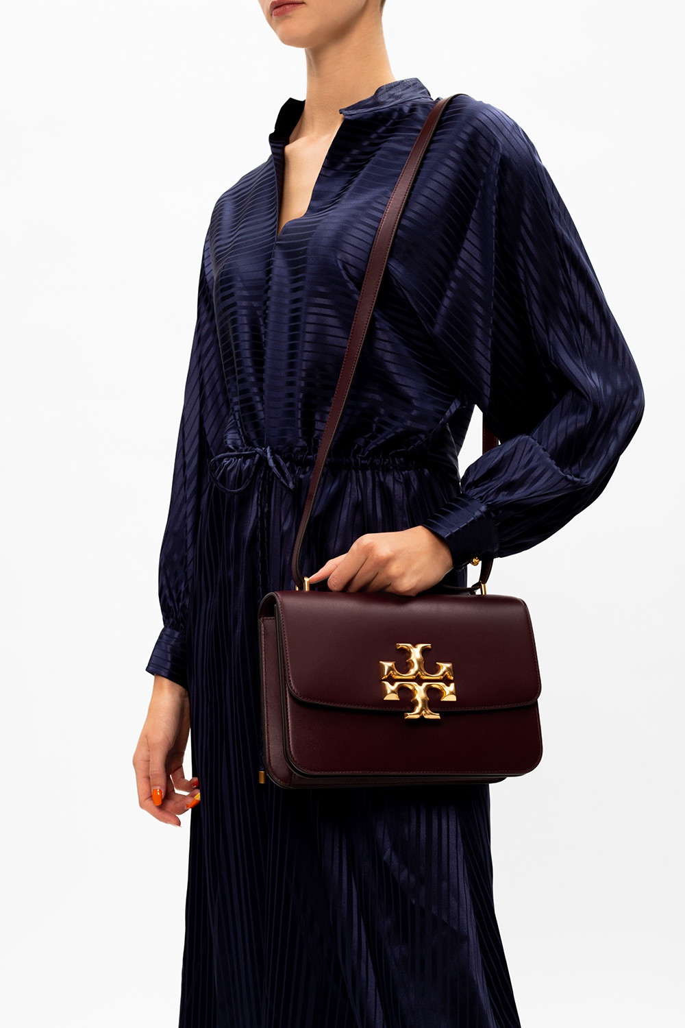 IetpShops | Women's Bags | Tory Burch 'Eleanor' shoulder bag | colour-block  panelled tote bag