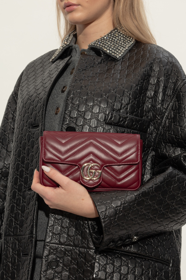 Gucci Torba na ramię `GG Marmont Super Mini`