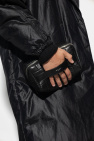 Saint Laurent BLACK Leather wash bag