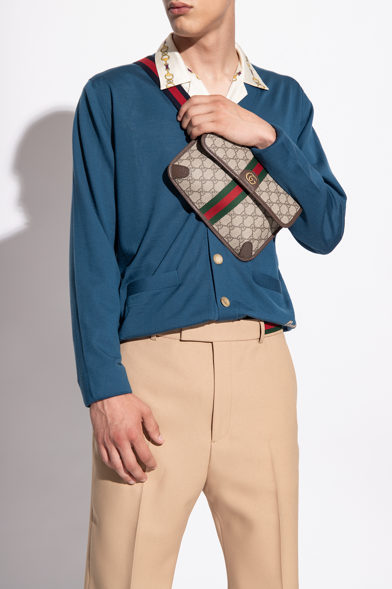 Beige 'Ophidia Small' belt bag Gucci - IetpShops Germany - Sacs Gucci Jackie