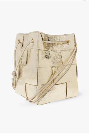 bottega embossed Veneta ‘Cassette Mini’ shoulder bag