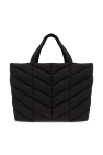 Saint Laurent BLACK ‘Puffer’ shopper bag