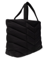 Saint Laurent BLACK ‘Puffer’ shopper bag