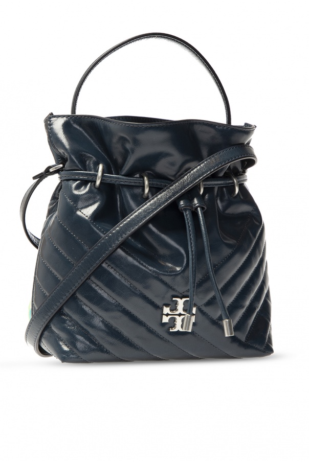 tory burch black bucket bolsa