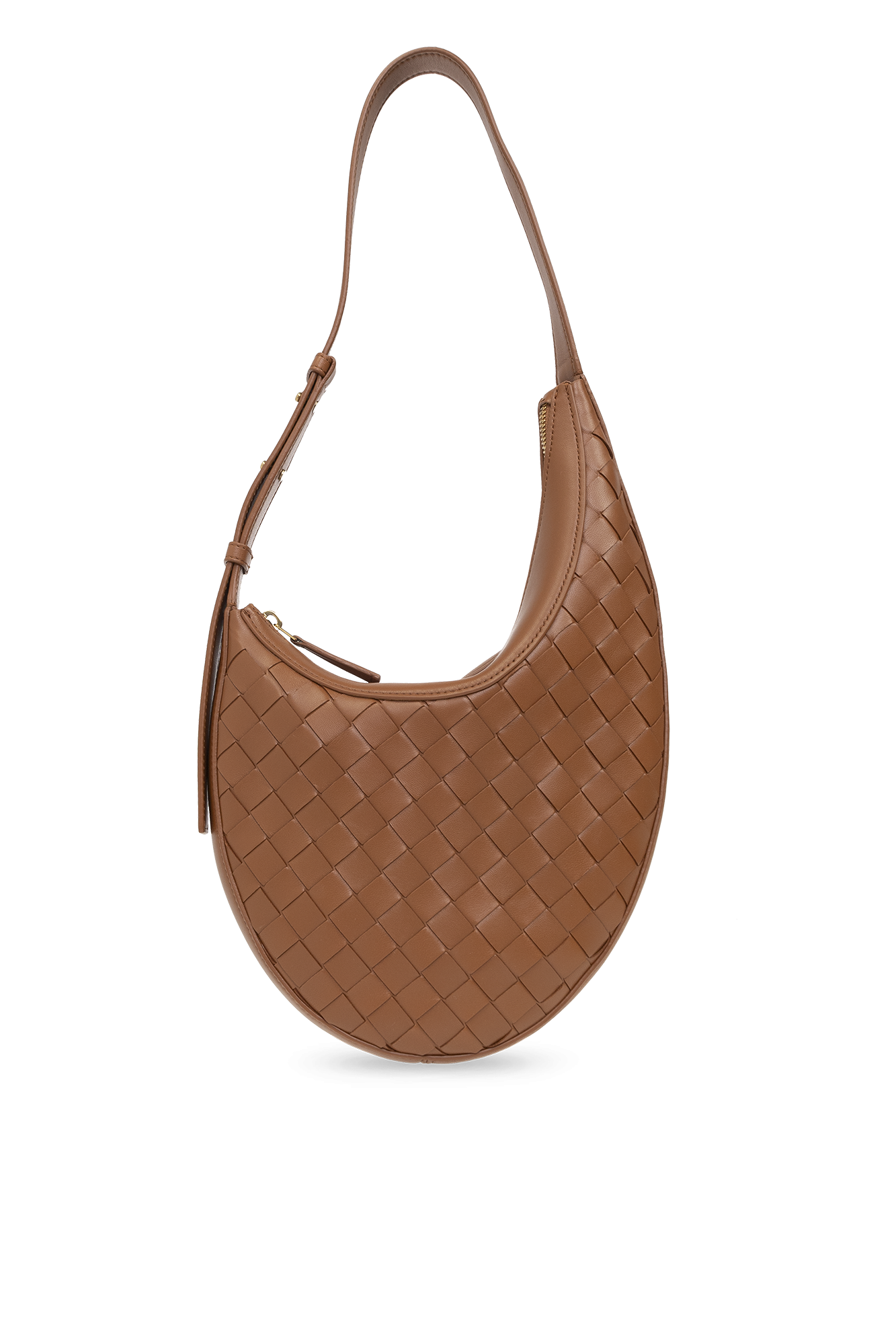 Bottega Veneta Drop Small Intrecciato Leather Shoulder Bag