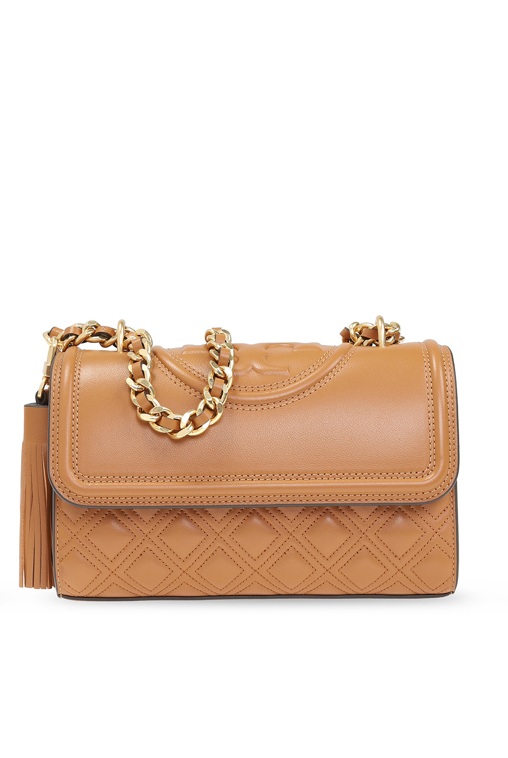 Tory Burch Fleming Small Quilted Nylon Shoulder Bag 55143-001 192485193473  - Handbags - Jomashop