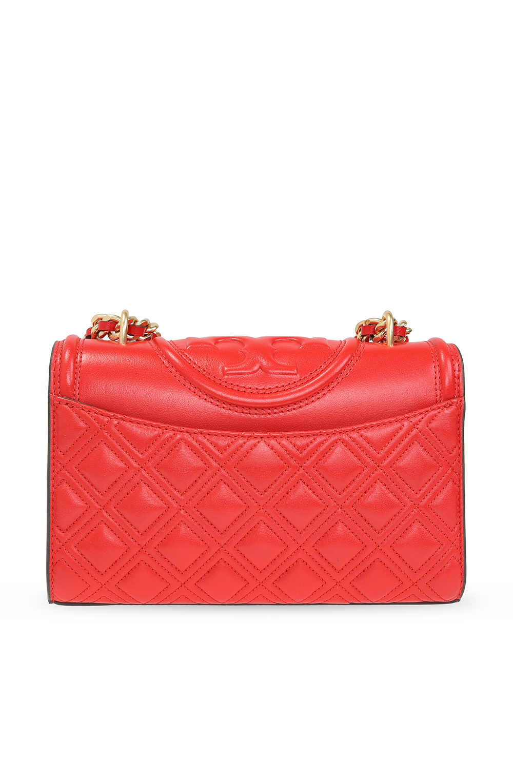 Tory Burch Fleming Small Shoulder Bag Red