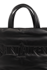 Saint Laurent BLACK Leather shopper bag