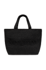 Saint Laurent BLACK Shopper bag with logo