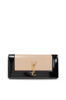 Saint Laurent ‘Kate’ leather clutch