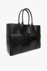 Bottega Veneta BLACK ‘Arco Medium’ shopper bag