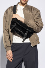 Saint Laurent BLACK Belt Bag with Logo