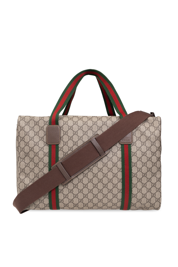 ‘GG Supreme’ canvas holdall bag od Gucci
