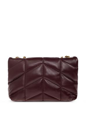 Saint Laurent Leather shoulder bag ‘Puffer Mini’
