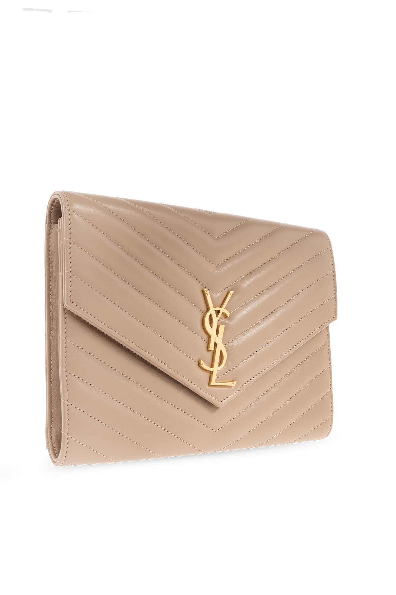 Saint Laurent ‘Cassandre’ quilted clutch