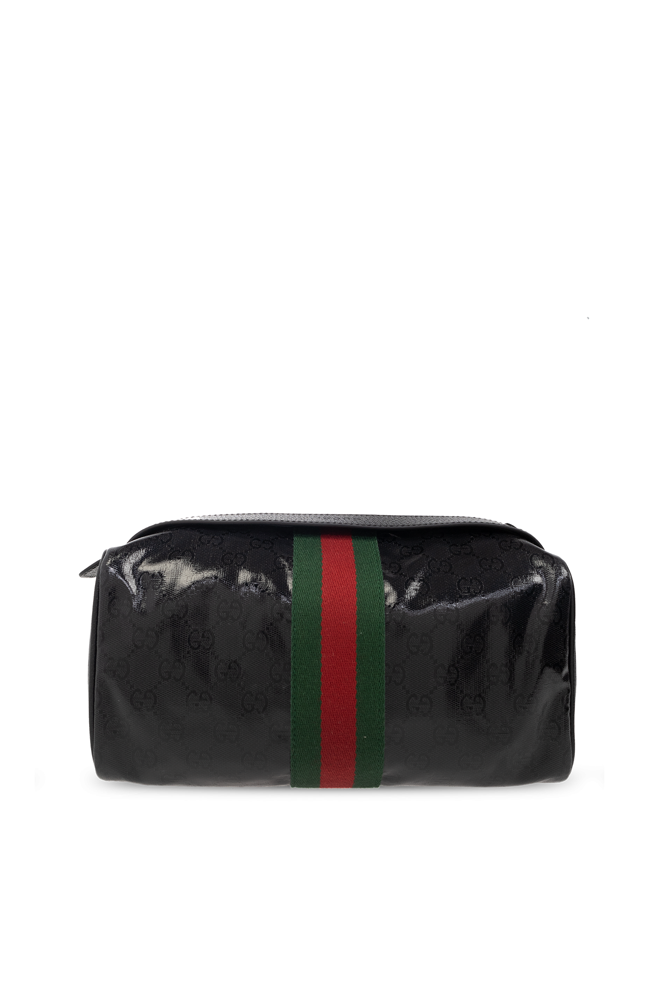 Gucci Wash bag with ‘Web’ stripe