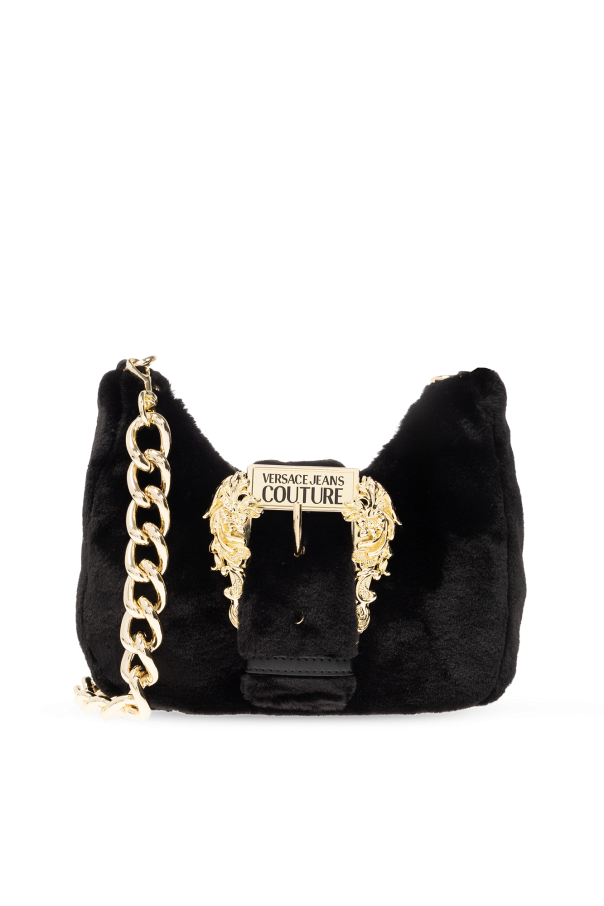 Versace Jeans Couture Faux-fur shoulder bag | Women's Bags | Vitkac